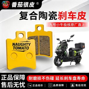 黑骑士E10/B1/B3陶瓷刹车片九号小牛通用AB泵飞机音耐磨原厂碟刹