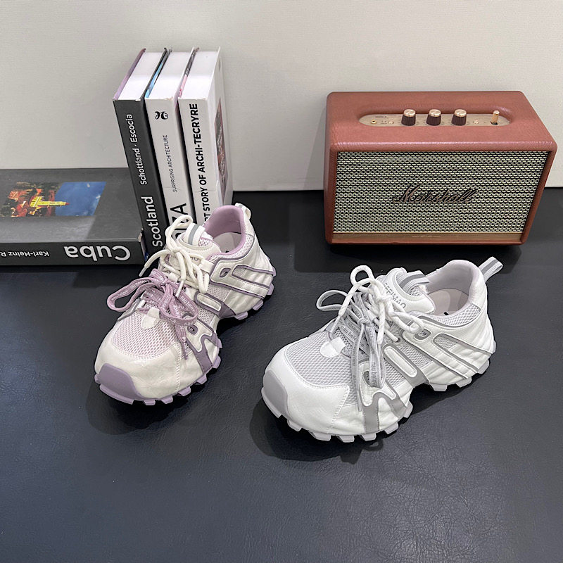 欧洲站单网老爹鞋女2026夏款百搭炫酷女鞋ins风韩版运动休闲鞋潮