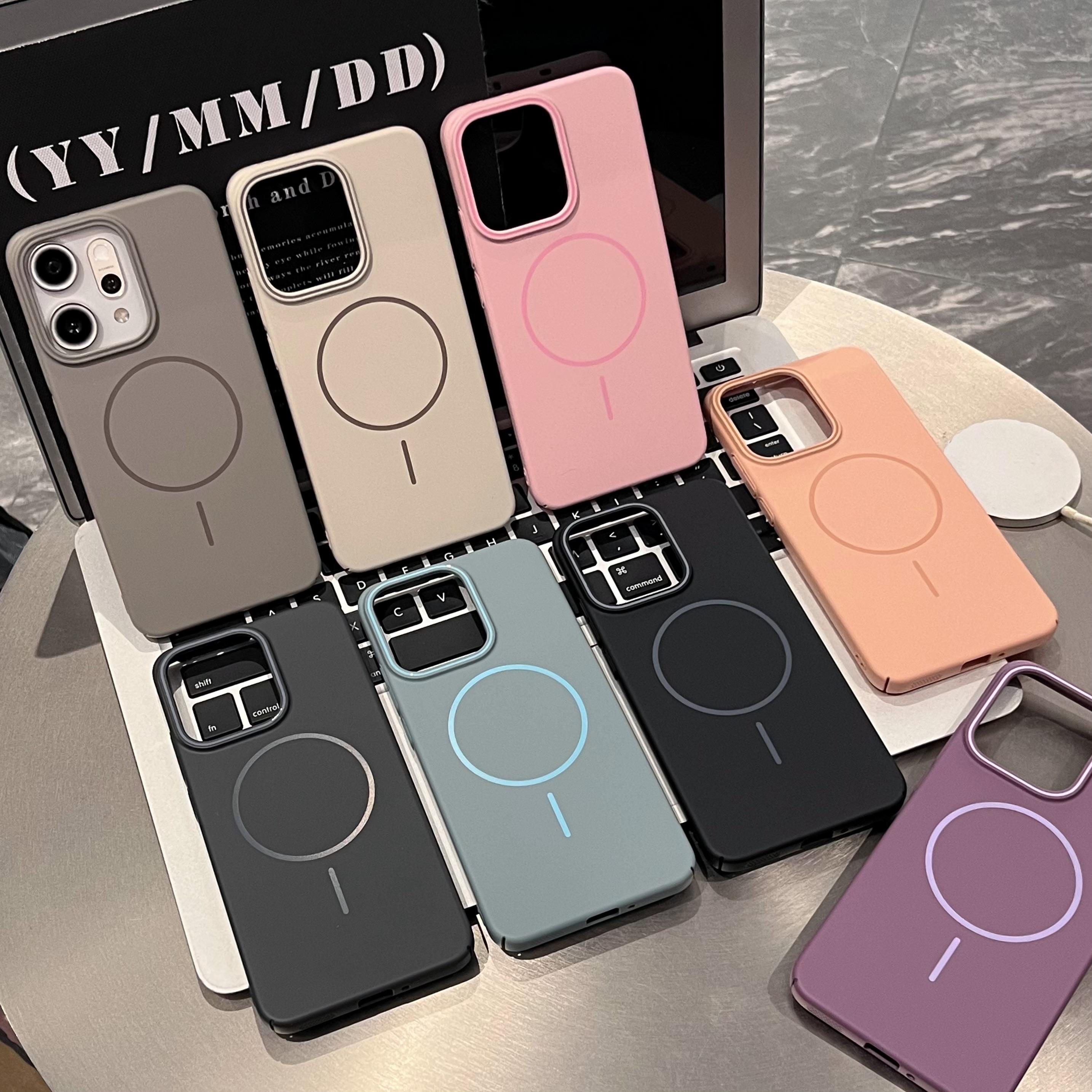 适用OPPO Reno14pro柔润PC手机壳FindX8 ultra硬壳Reno13 12 pro全包高级感男士防摔FindX8S+磁吸保护套批发