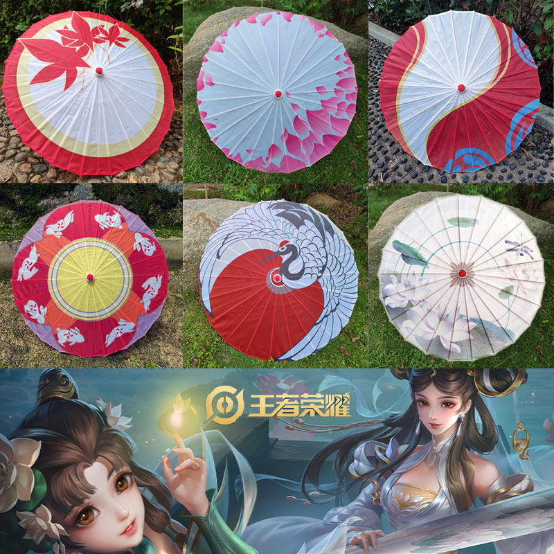 王者荣耀cos公孙离祈雪灵祝玉兔花间舞娜可露露晚萤大乔白蛇布伞