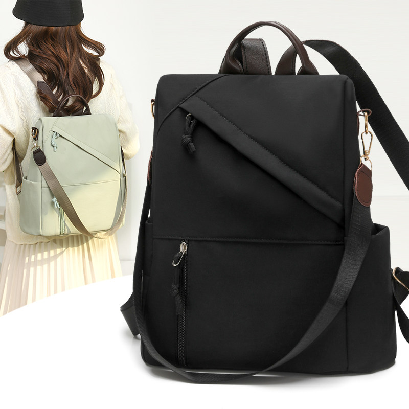 女士双肩包2025秋冬新款大容量简约休闲百搭防盗通勤轻便旅行背包