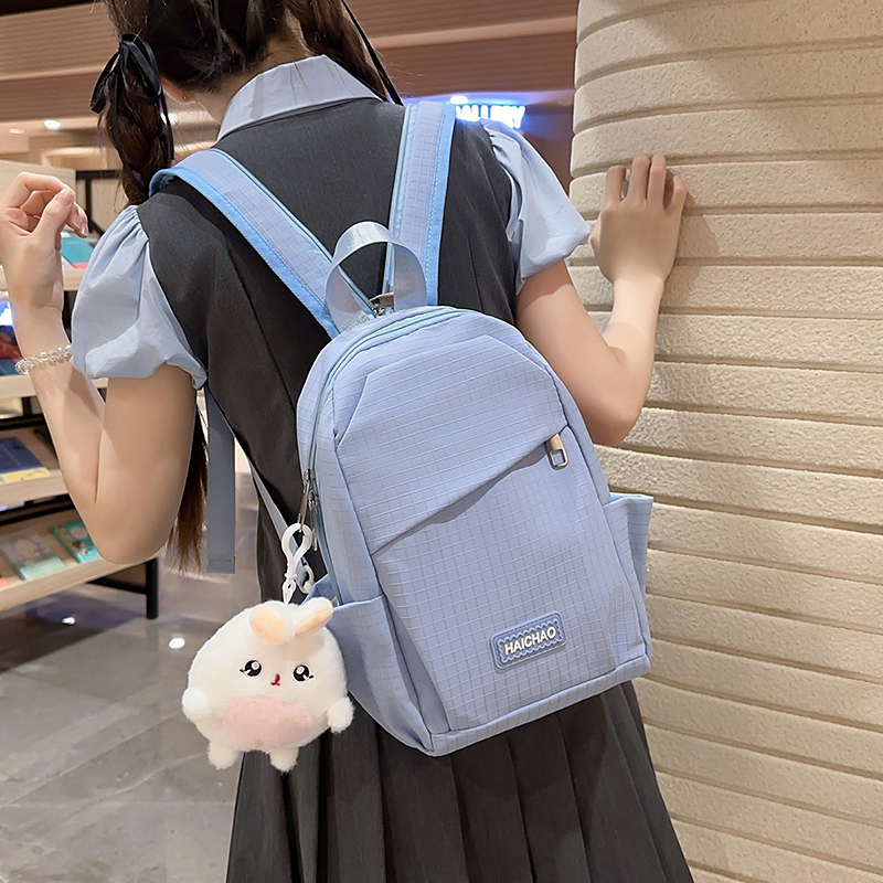 小双肩背包2025新款学生上课