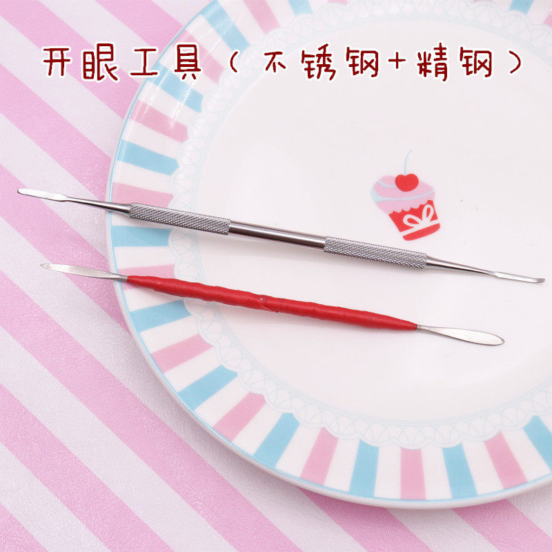 软陶粘土人偶开眼工具 开眼刀 面塑翻糖粘土人偶 开脸手细节工具