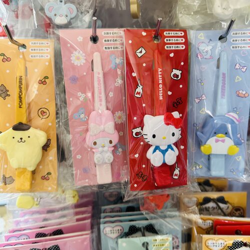 日本三丽鸥kitty长夹刘海夹横夹