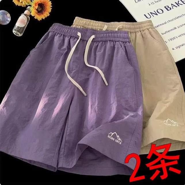 美式速干短裤百搭休闲运动五分裤