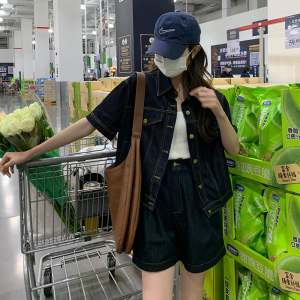 现货主推 新款 水洗牛仔 套装273 2336 P135控198图片