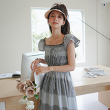 新款现货茶歇法式连衣裙2732352P125控178，女装连衣裙，浙宝273