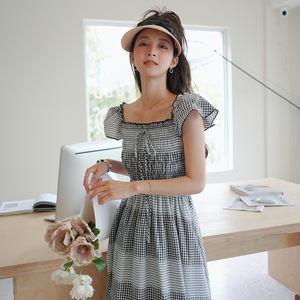 新款现货茶歇法式连衣裙273 2352P125控178图片