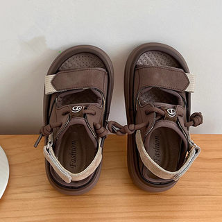 男童凉鞋夏季2024新款防滑软底中大童沙滩小童宝宝运动儿童凉拖鞋