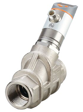 假一罚十 IFM  带止回阀及显示屏的流量计 SB5244 SBG11KL0FRKG