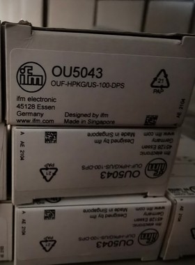 包邮假一罚十 IFM OU5043光纤传感器现原装现货