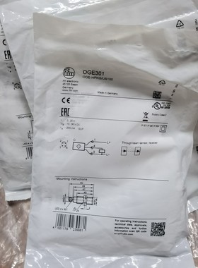 包邮假一罚十 IFM OGE301传感器原装现货