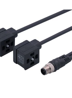 假一罚十  IFM   E70203 带阀门插头的Y型连接电缆