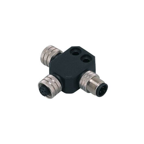 假一罚十 IFM T形分配器 E11566 T SPLITTER M12/2XUS