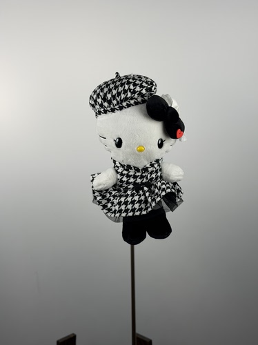 hellokitty 千鸟格 高尔夫球杆套