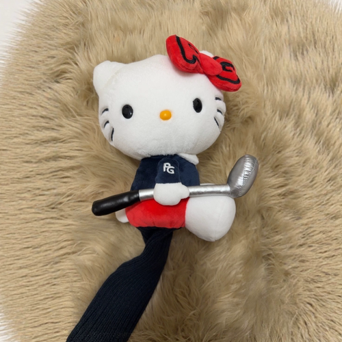 PEARLYGATES【HelloKitty】联名款高尔夫杆套hellokitty杆头套