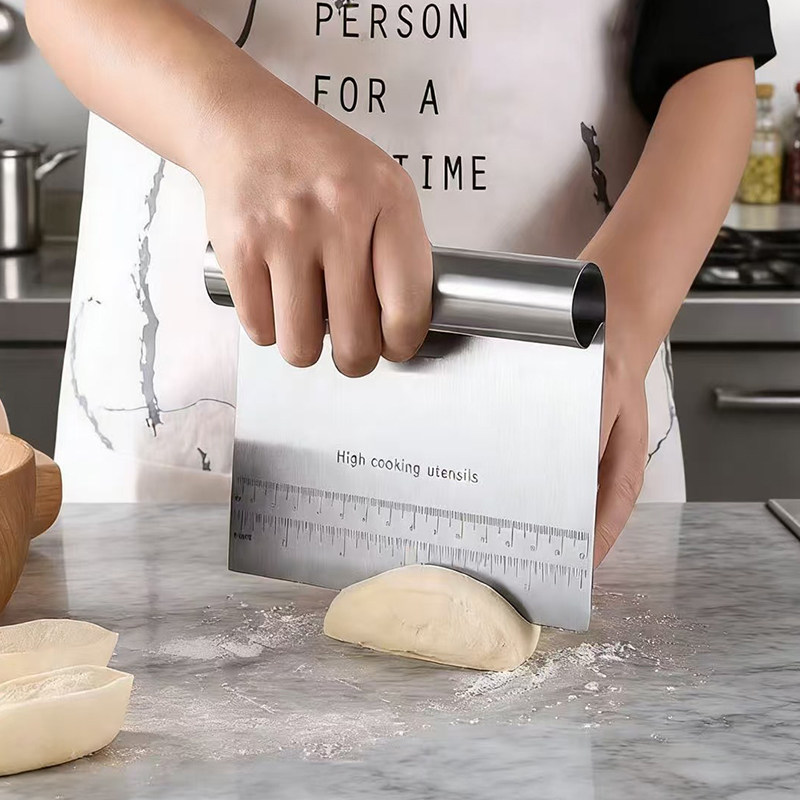 不锈钢切面刀烘焙工具奶油刮带刻度面粉切刀刮板切披萨肠粉刮面刀,厨房/烹饪用具,烘焙刮板,淘宝优惠券,粉丝福利购,淘宝优惠卷