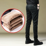 Мужские утепленные бархатные штаны для отдыха