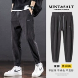 Демисезонные спортивные вельветовые штаны, фонарь, мужские повседневные брюки