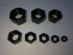 GB6170六角螺母8级发黑螺帽M5M6M8M10M12M14M16M18M20M22M24M30