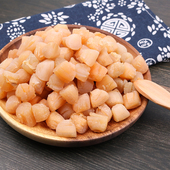 新货南澳特产大干贝瑶柱特级干货海鲜宝宝扇贝柱肉元 贝海产品500g