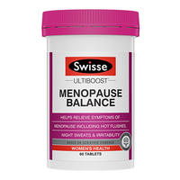 Australian Swisse Menopause Balance Tablets for Women, soy isoflavones, estrogen, ovarian care, and mood relief thumbnail 4
