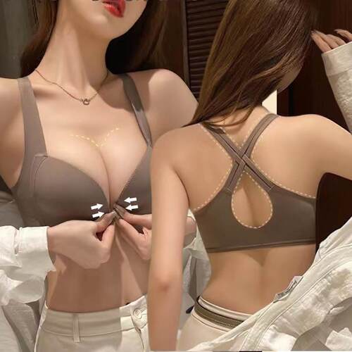 前扣后交叉美背防滑肩不溜肩性感