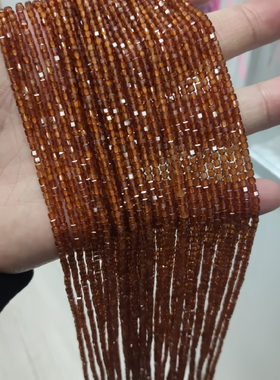 橙色石榴石方糖2.5mmm
