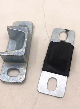 小松挖掘机PC200/220/240/360-7-8边门限位组合块 边门防撞胶配件