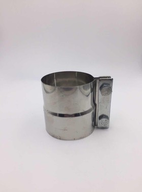 挖掘机配件神钢SK200/210/250-8消声器U型抱箍排气管卡箍卡扣夹子