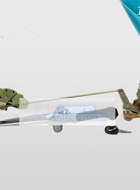 卡特70B/307B/120B/200B/驾驶室门锁总成内外拉手挖掘机配件