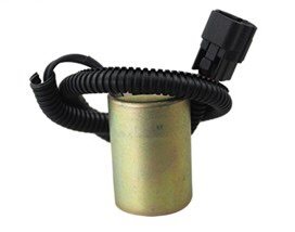 挖掘机斗山DH55 DH60-5/60-6-60-7安全锁电磁阀回转线圈配件