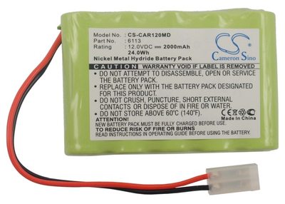 CameronSino适用Cardiette AR1200电池120176 6113 2000mah