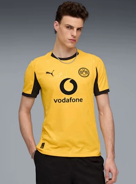 PUMA彪马25/26赛季多特蒙德杯赛纪念款球迷版吸湿速干短袖 780112