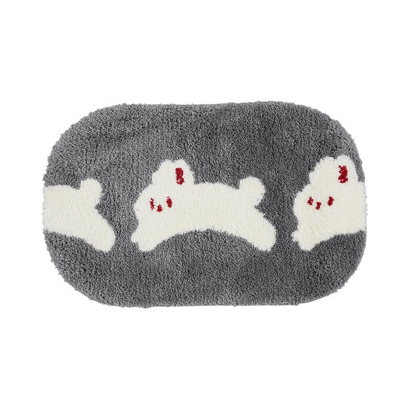 HIRug可爱防滑吸水地垫浴室门垫