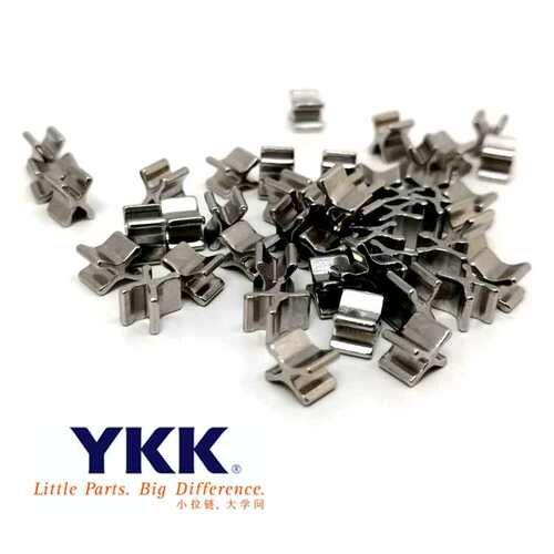 正品YKK YKK拉链 YKK3号 5号上下止工字码半工码码装拉链配件