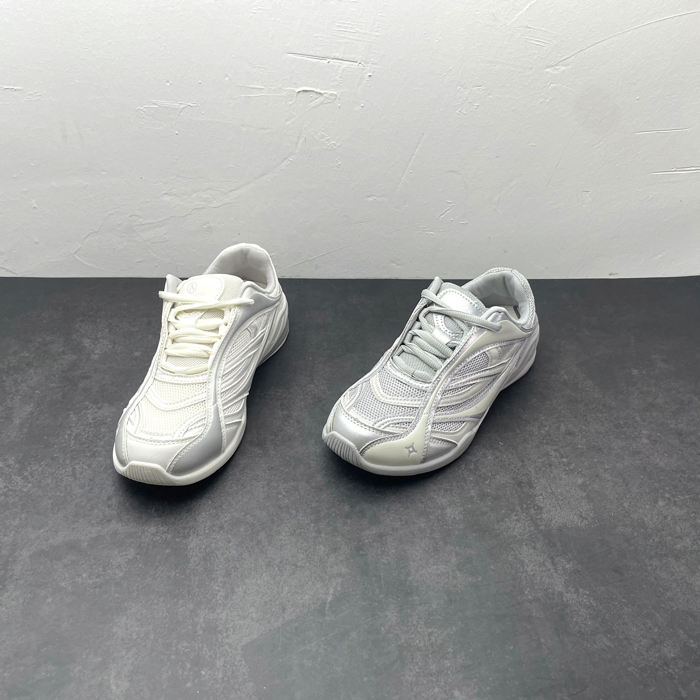 2026夏季新款女鞋圆头深口系带网面透气德训鞋休闲运动女士单鞋