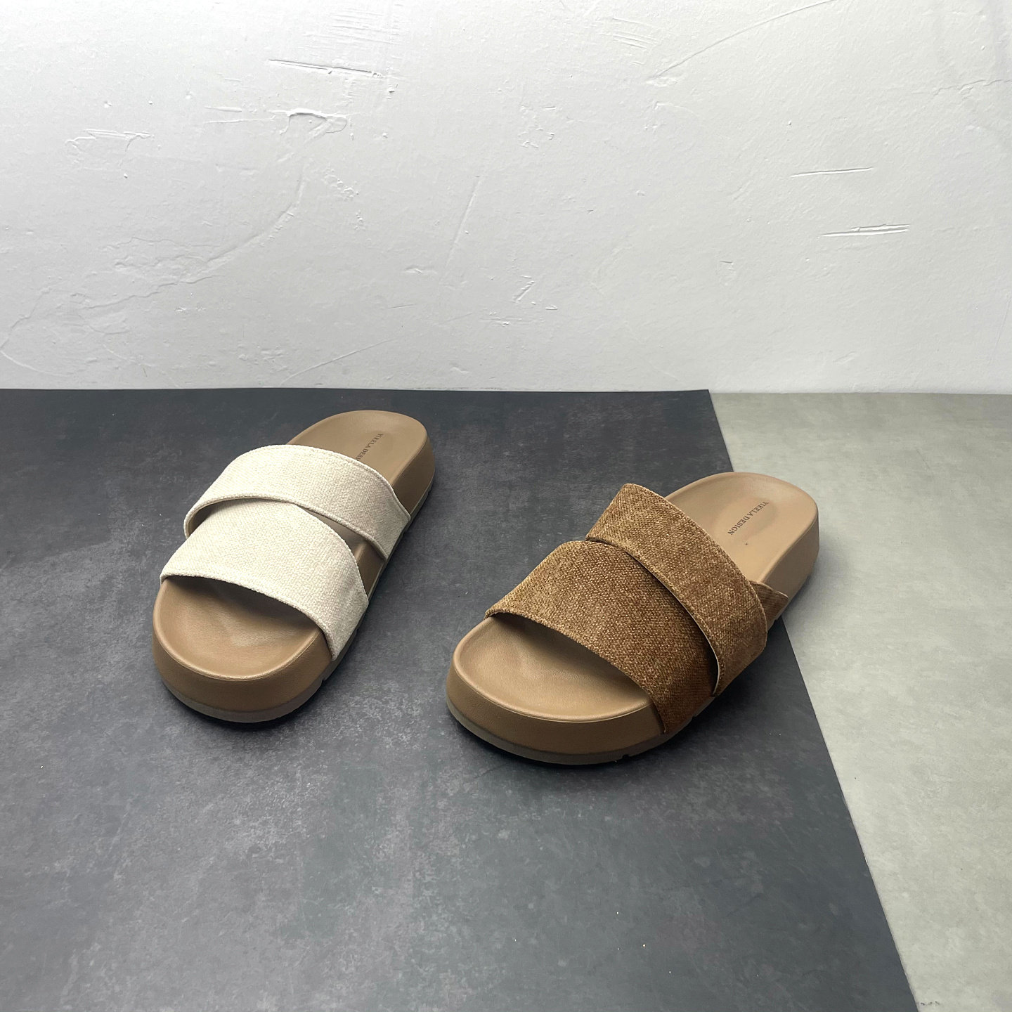 2026夏季新款休闲风厚底一字拖女外穿防滑舒适百搭勃肯凉拖鞋