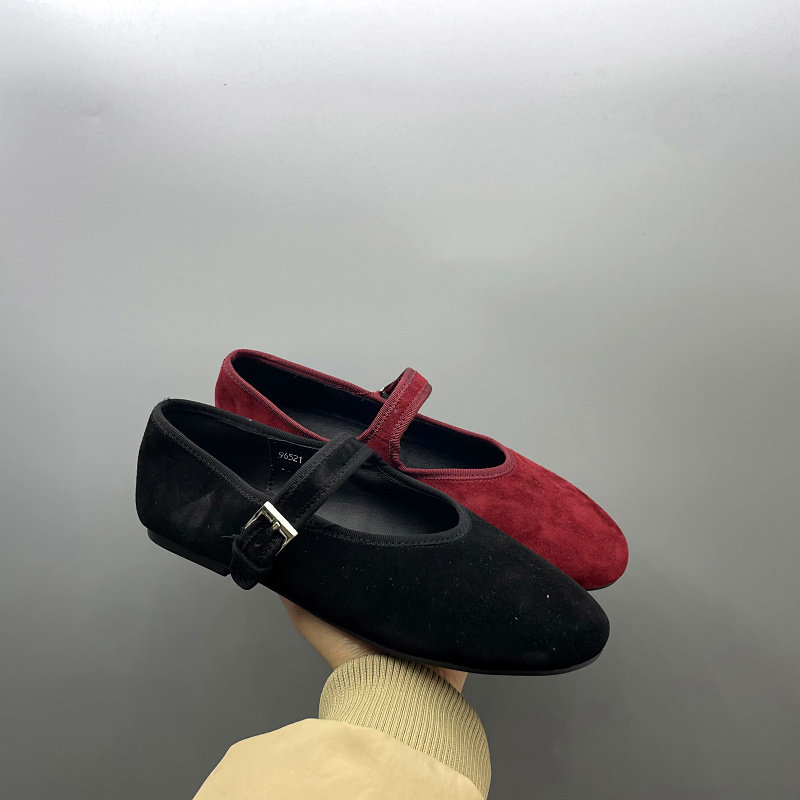 工厂处理2025春季圆头浅口软底复古玛丽珍一脚蹬豆豆鞋真皮女单鞋,女鞋,玛丽珍鞋,淘宝优惠券,粉丝福利购,淘宝优惠卷