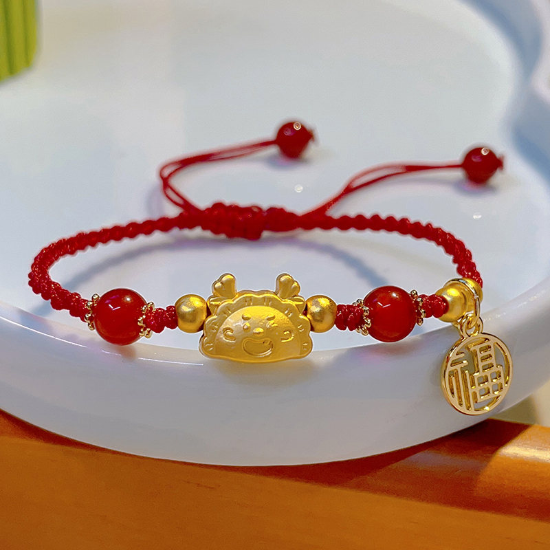 龙年本命年手链女生轻奢小众女款