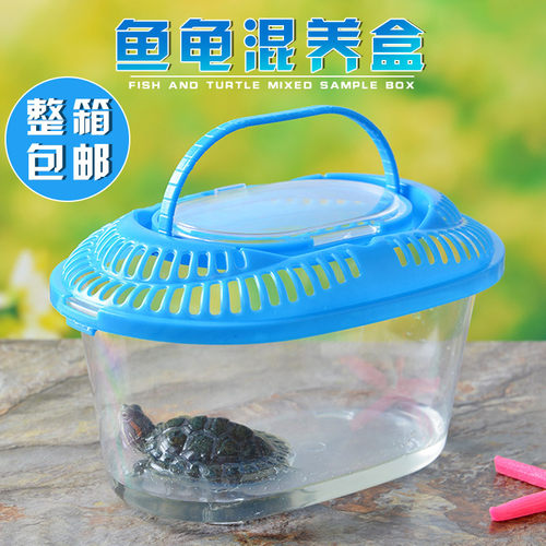 透明塑料饲养盒金鱼缸