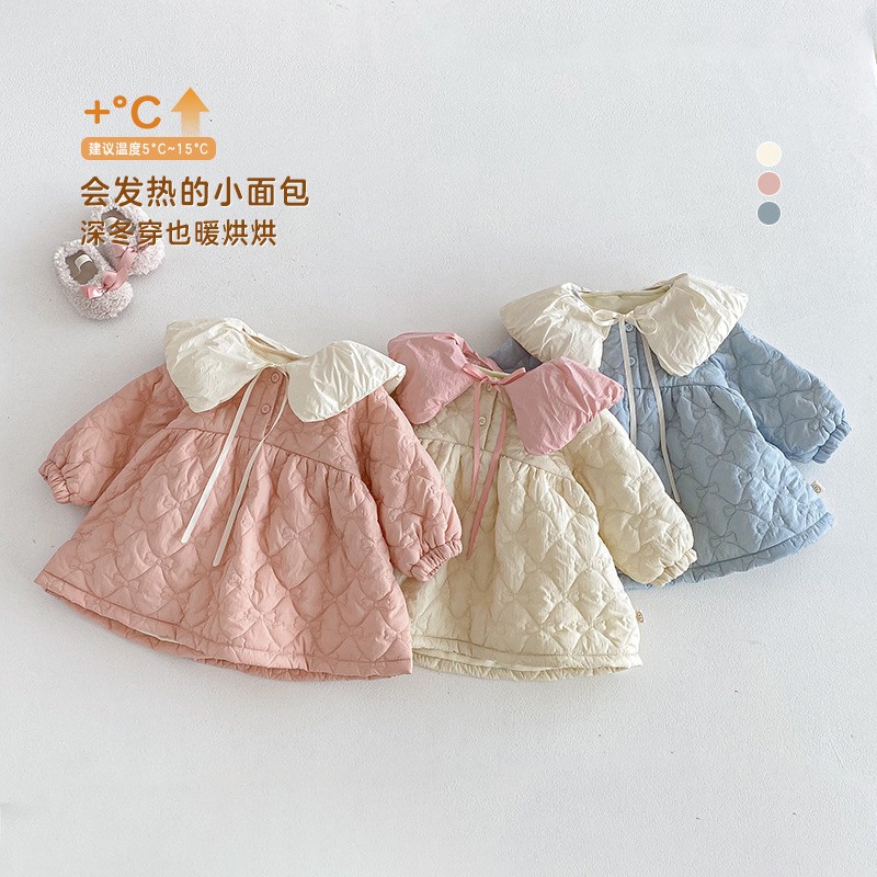 女童韩版连衣裙2025新款