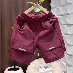 夏季 帅气潮流运动短裤 新款 时尚 男 薄料透气速干休闲百搭五分裤 男士