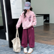 女大童卫衣套装 春秋2024新款 洋气时髦宽松上衣女孩休闲运动两件套