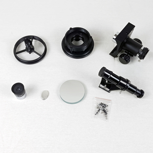 反射天文望远镜DIY配件76mm主镜座副镜座支架寻星镜目镜调焦座
