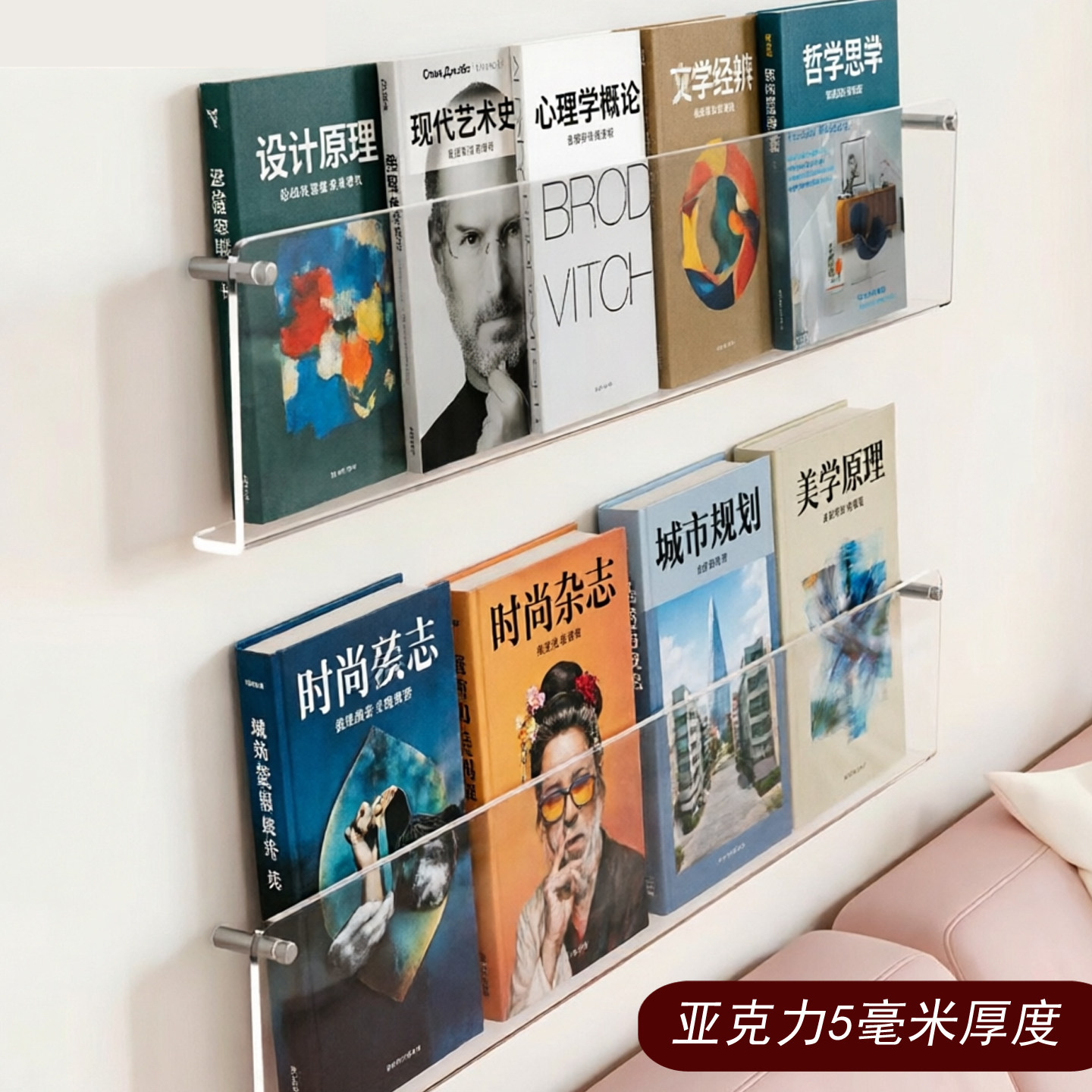 免打孔儿童绘本过道门后收纳书架