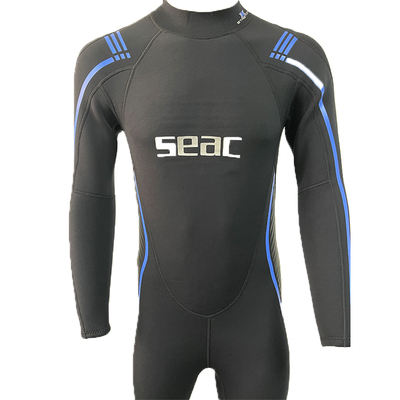 全新原包装无吊牌SEAC男款连体潜水服3mm长袖长裤冲浪服男式湿衣