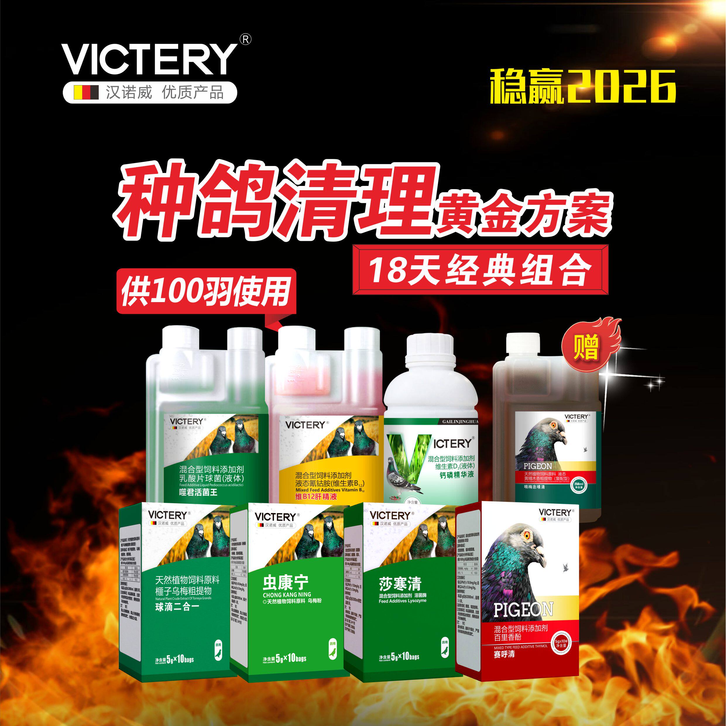 种鸽调理组合调理+清理