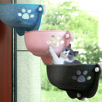 Sunny Window Seat Nest Cat Window Hammock With Cushion Pet K
