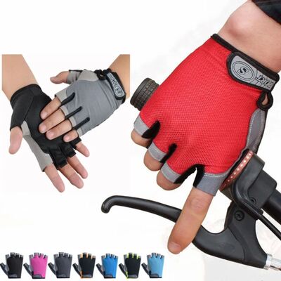 Motorcycle Gloves Men's Cycling Gloves Fingerless Weight Lif